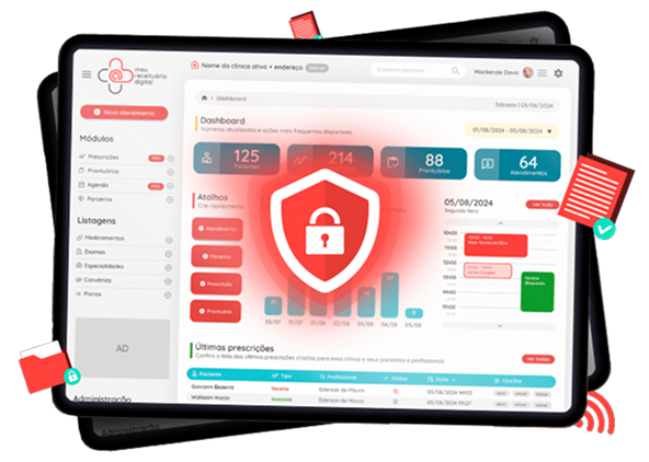 Segurança, conformidade e credibilidade acima de tudo.